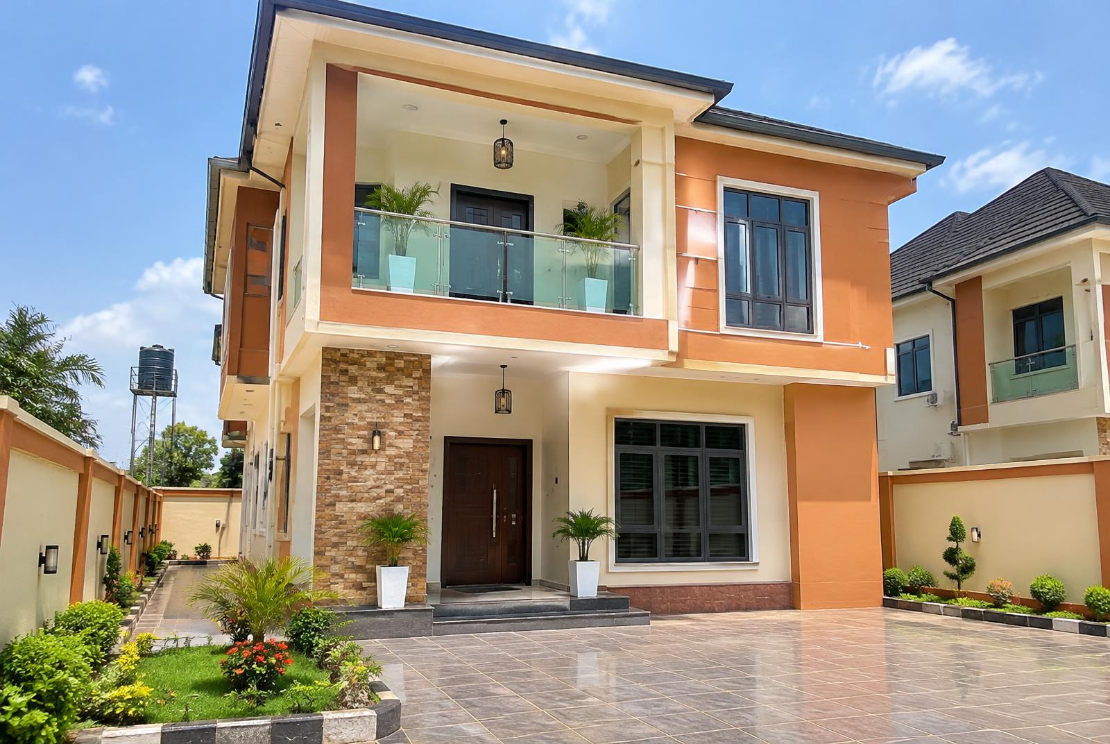 Seraphshome two-storey prefab duplex with balcony